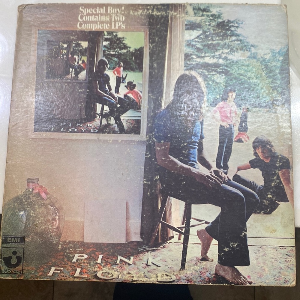 Pink Floyd UMMAGUMMA Vinyl 2 Disk Record Original Pressing 1969